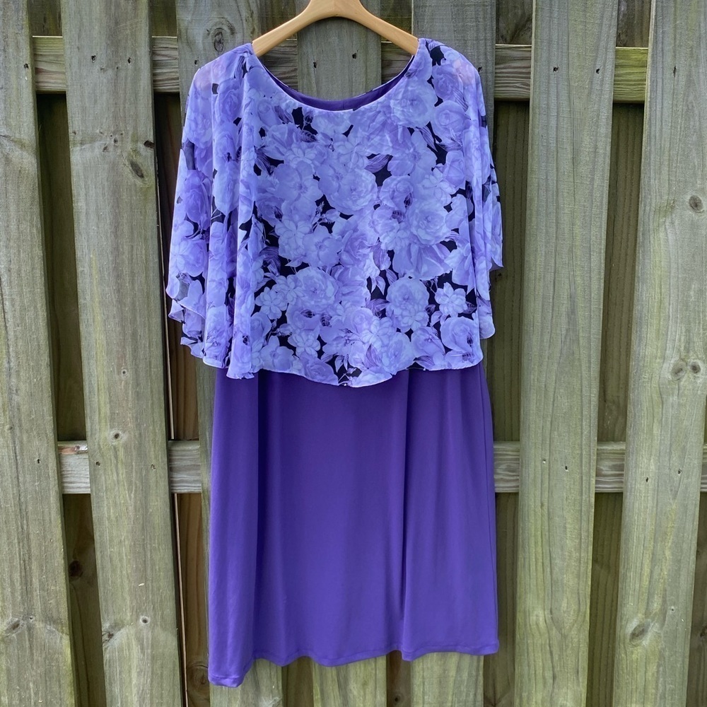 FLORAL A-LINE DRESS